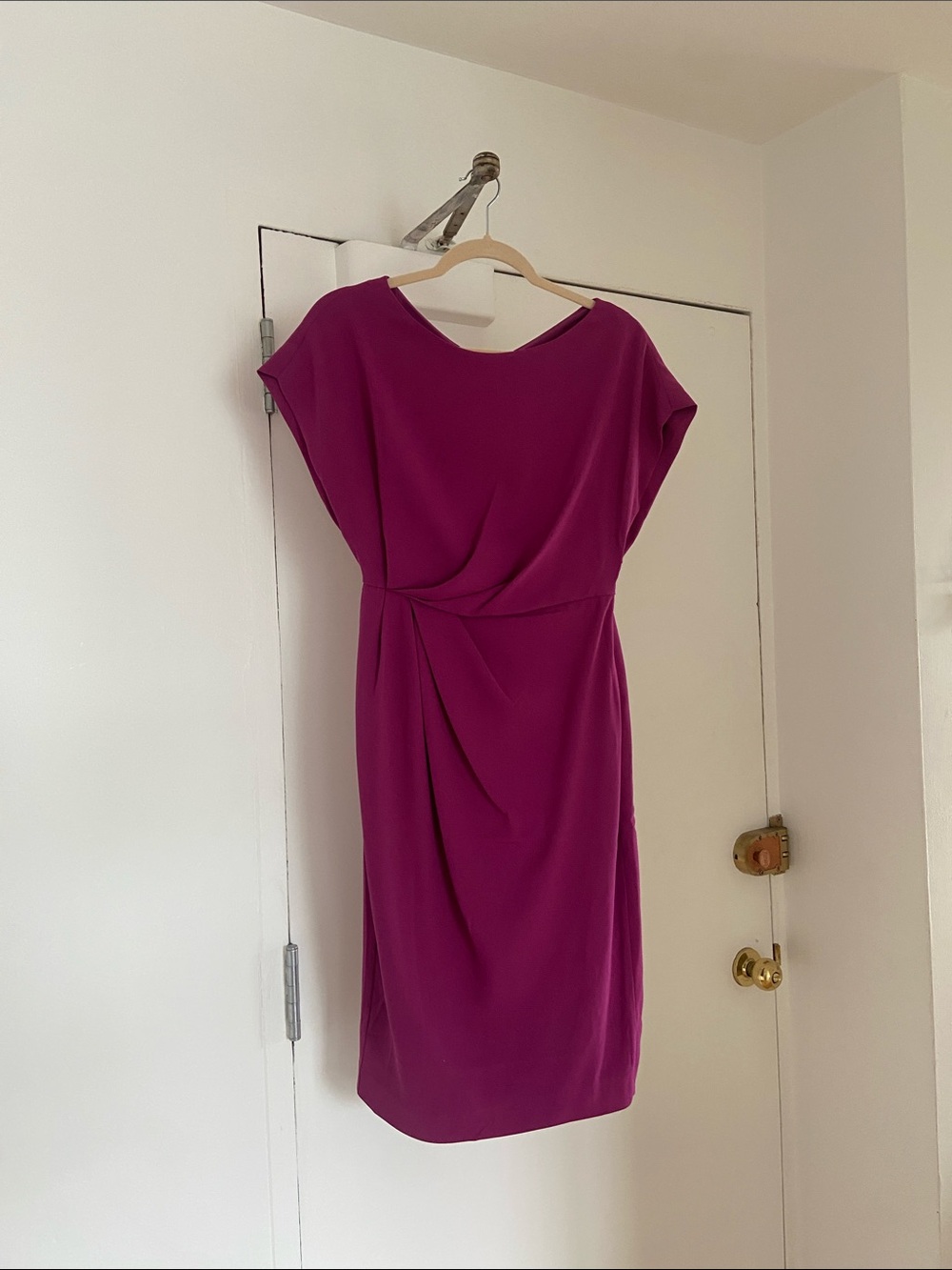 M.M LAFLEUR Jillian Dress in Berry - Picture 5 of 11